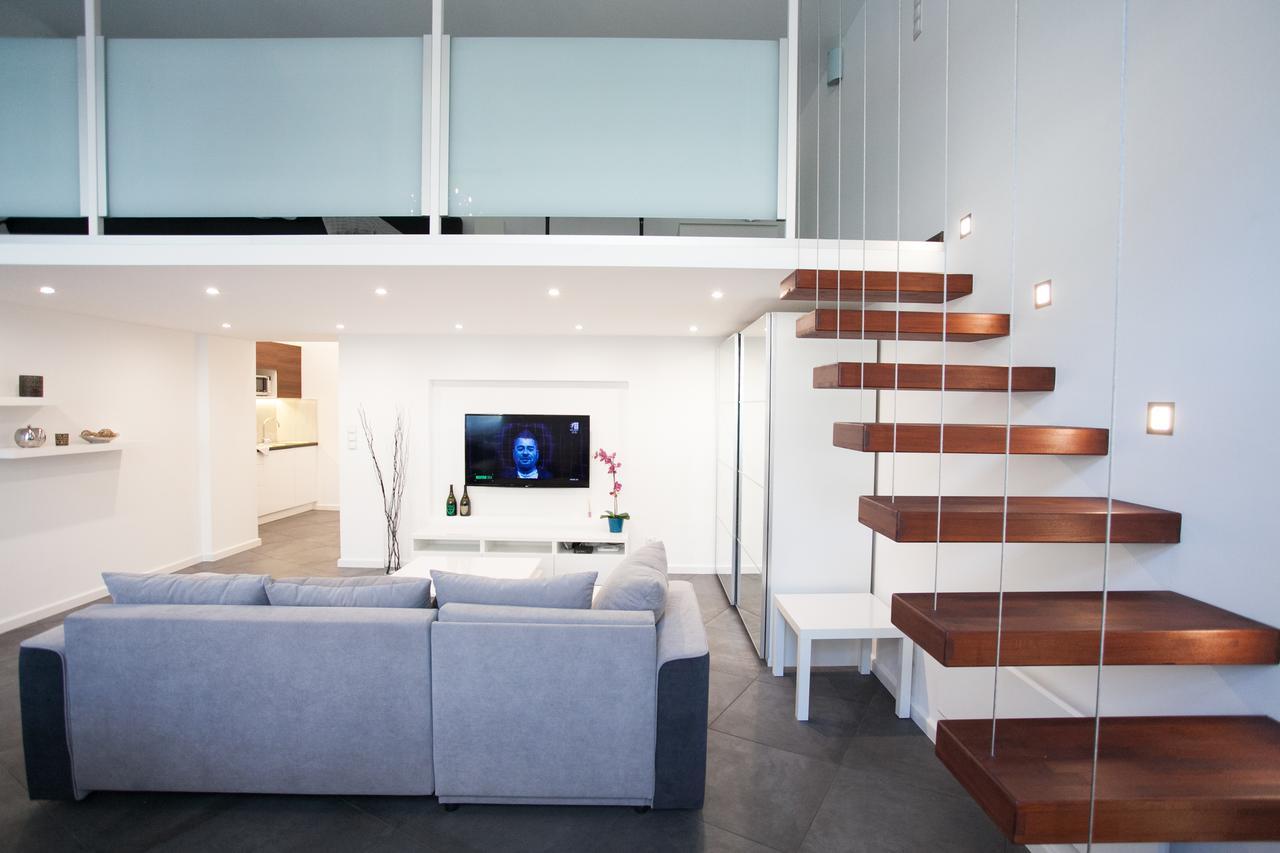 Apartament Stylish Loft With Balcony Budapeszt Zewnętrze zdjęcie